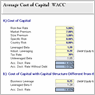 Average Cost of Capital (1)